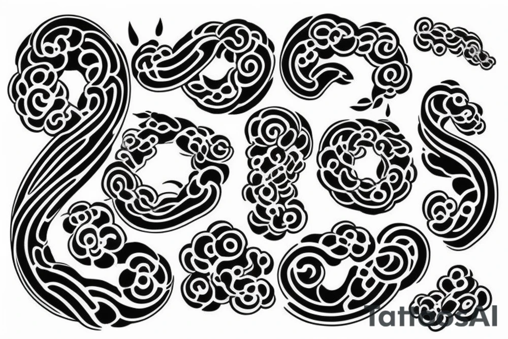 number 88 like an infinity symbol tattoo idea