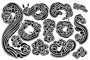 number 88 like an infinity symbol tattoo idea