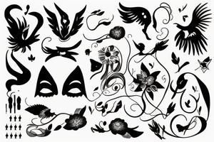 Girl freedom tattoo idea