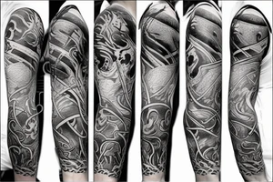 warrior tattoo idea