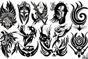 warrior tattoo idea