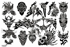 warrior tattoo idea