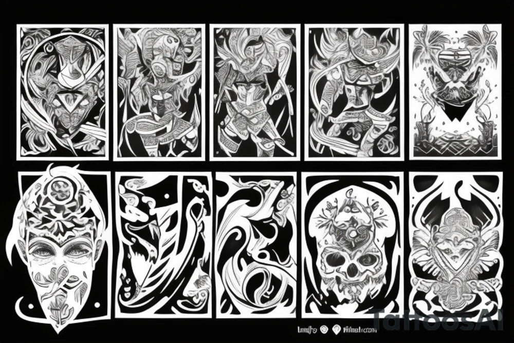 warrior tattoo idea