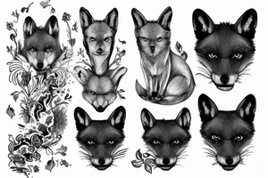 Der kleine Prinz und der Fuchs tattoo idea
