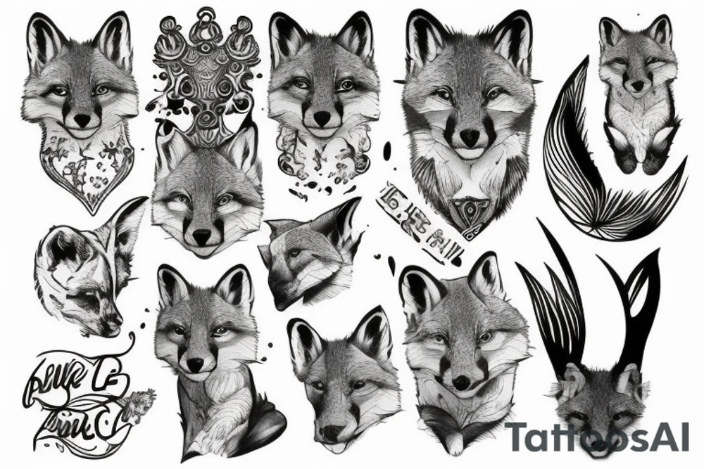 Der kleine Prinz und der Fuchs tattoo idea