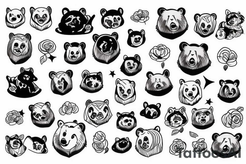 Mama bear tattoo idea