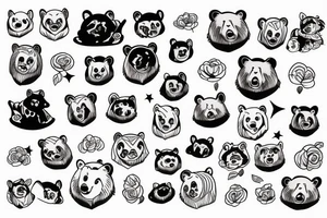 Mama bear tattoo idea