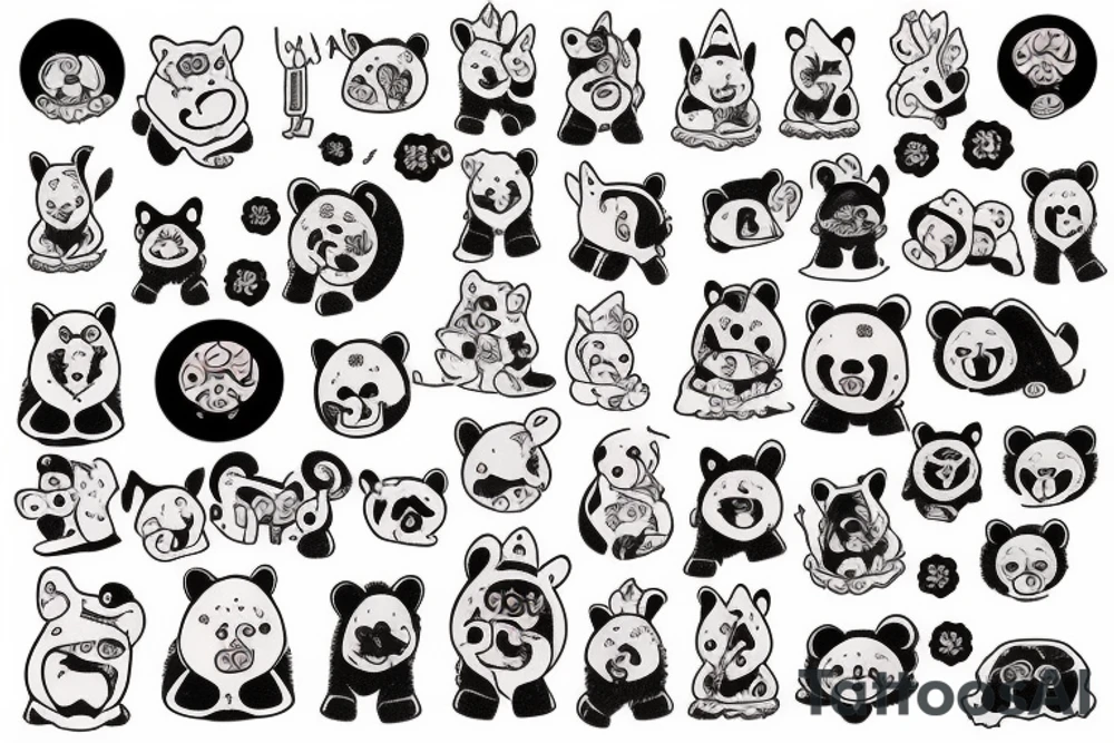 Mama bear tattoo idea