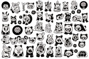 Mama bear tattoo idea