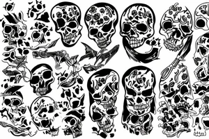 Dont carry the weight of the dead tattoo idea