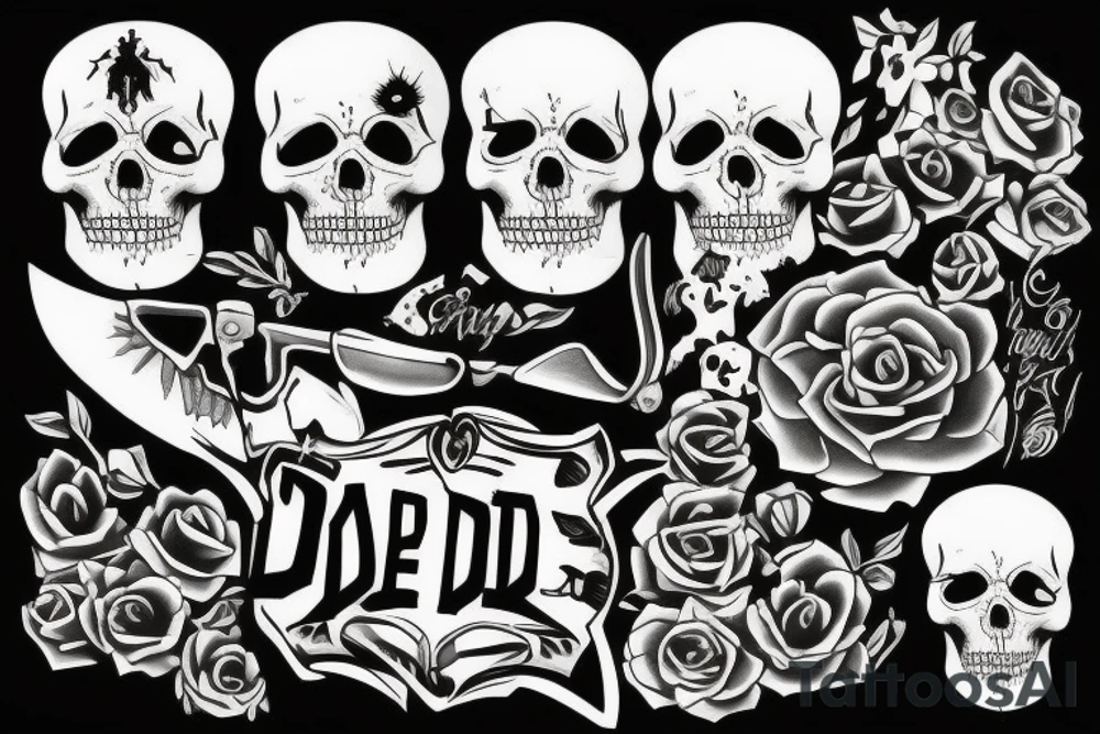 Dont carry the weight of the dead tattoo idea