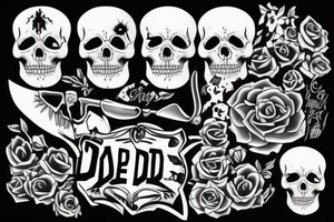 Dont carry the weight of the dead tattoo idea