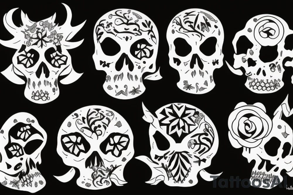 bones tattoo idea
