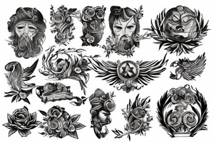 greek thematic tattoo idea