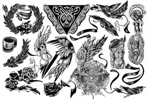 greek thematic tattoo idea