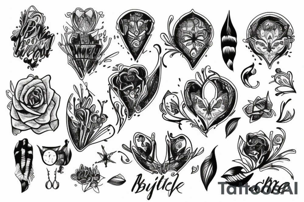 Bpd splitting tattoo idea