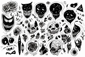 Depression tattoo idea