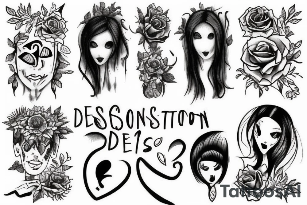 Depression tattoo idea
