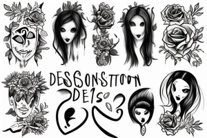 Depression tattoo idea
