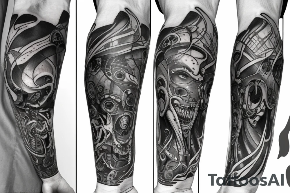 mark of the faceless tattoo idea