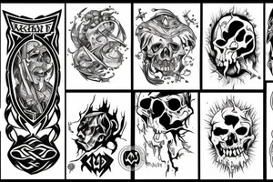 mark of the slayer tattoo idea