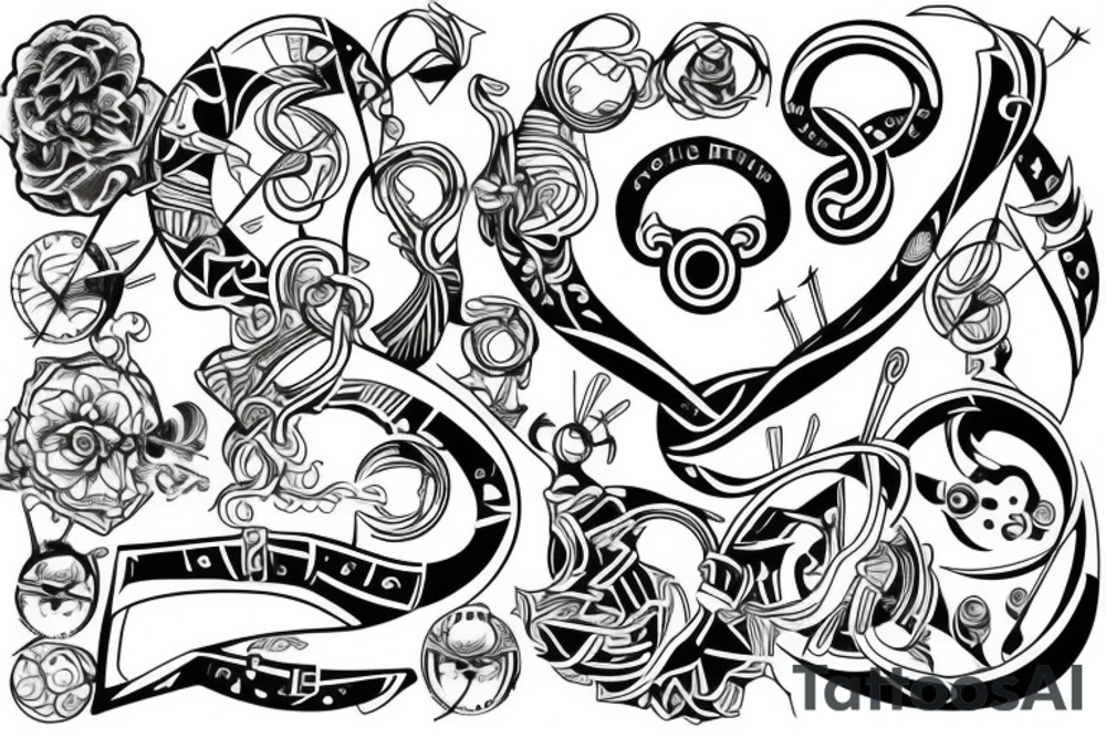infinity tattoo idea