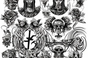 Deus, si morior iuvenis, mitte me in coelum.  Iam sum in inferno tattoo idea