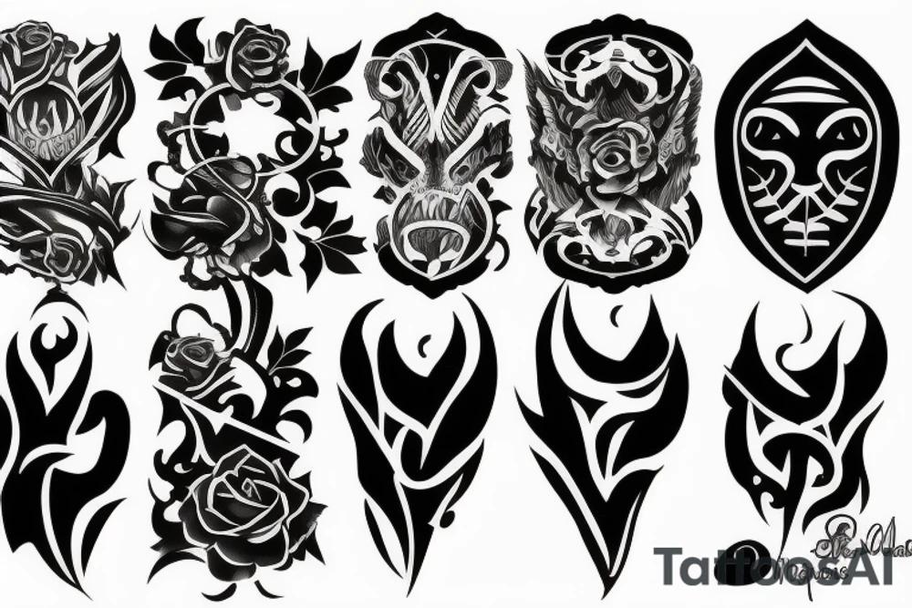 Masculine tattoo idea