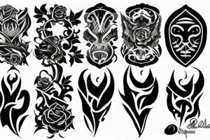Masculine tattoo idea