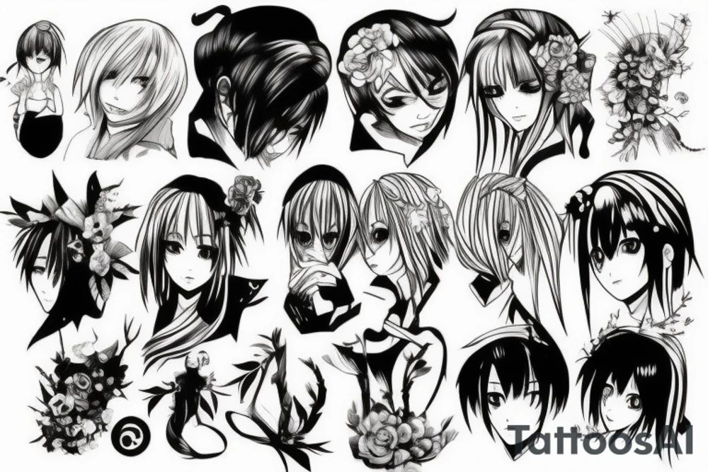 Anime tattoo idea
