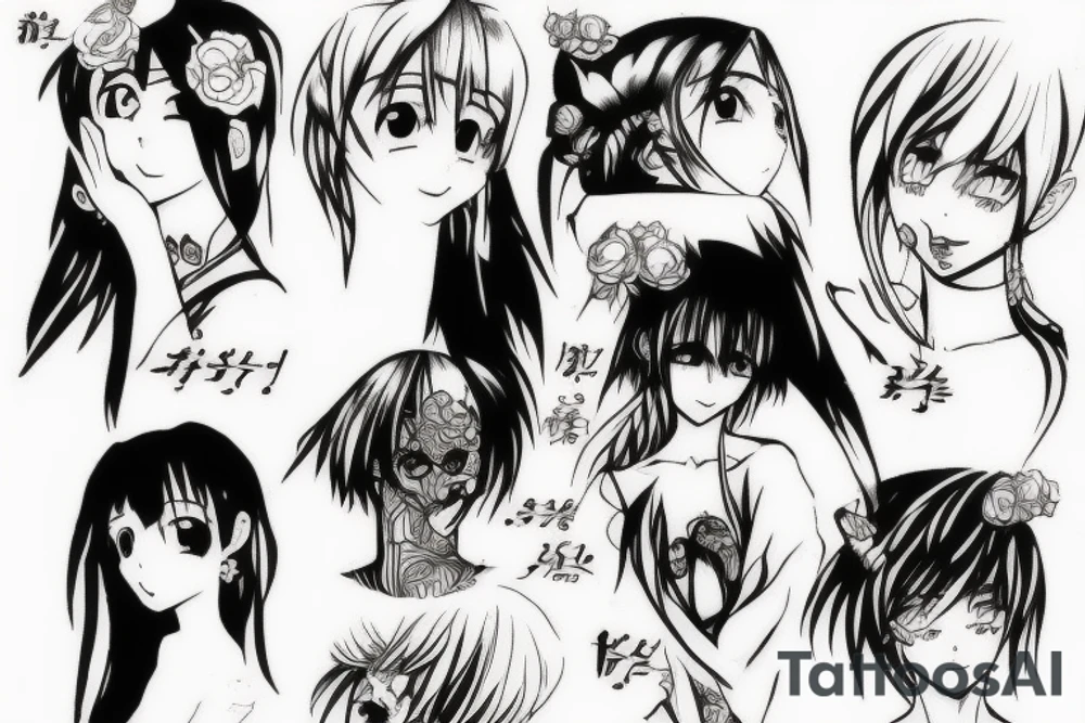 Anime tattoo idea
