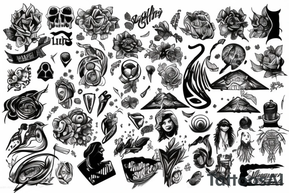 album cover tattoo idea