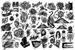 album cover tattoo idea