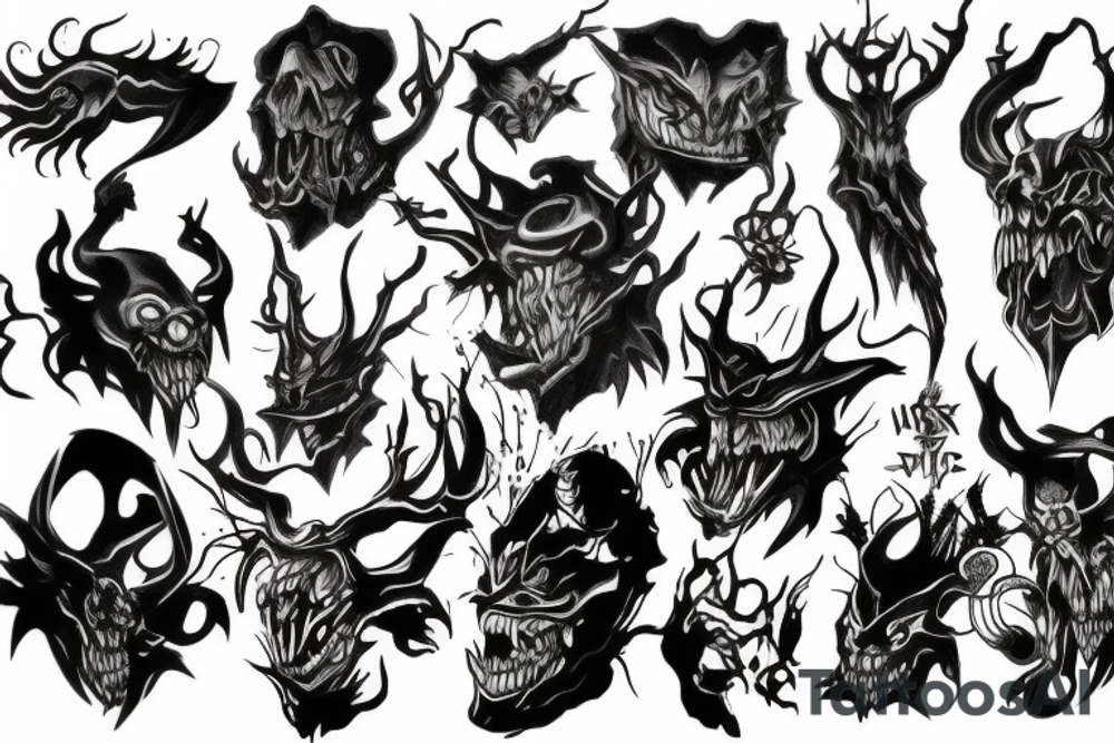 Shadow Fiend tattoo idea