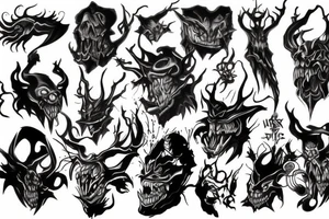 Shadow Fiend tattoo idea
