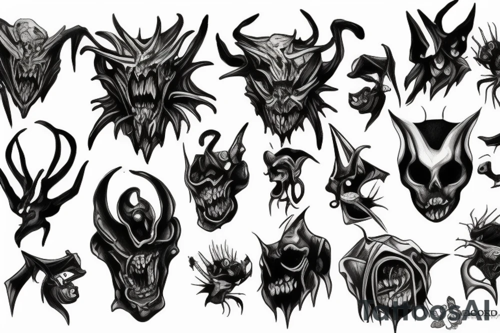 Shadow Fiend tattoo idea