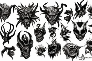 Shadow Fiend tattoo idea