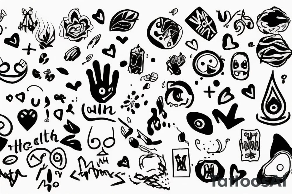 mental health anxiety tattoo idea