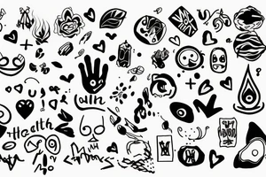 mental health anxiety tattoo idea