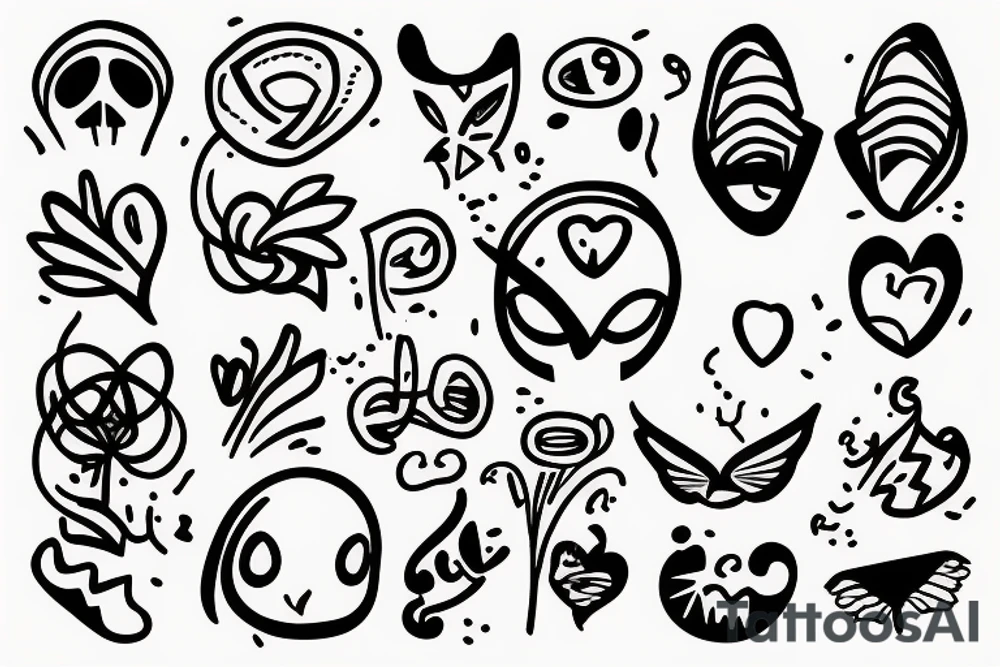 mental health anxiety tattoo idea