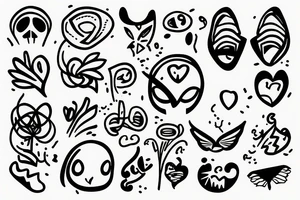 mental health anxiety tattoo idea