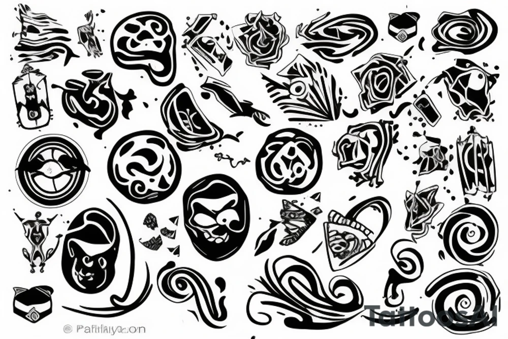 anxiety tattoo idea