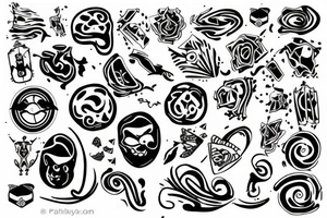 anxiety tattoo idea