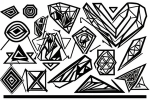 rock climbing tattoo idea