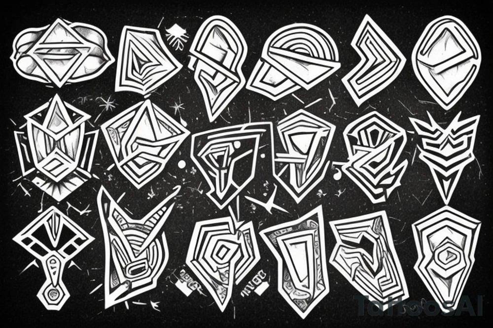 rock climbing tattoo idea