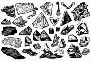 rock climbing tattoo idea