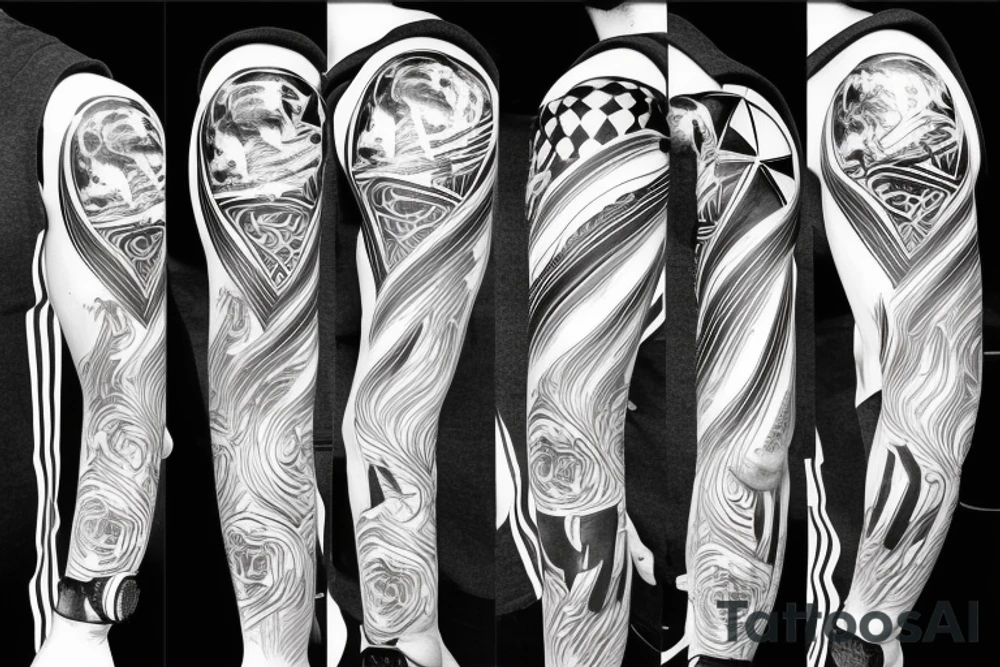 Argentina World Cup trophy soccer tattoo idea