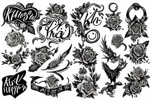 Name khalya tattoo idea