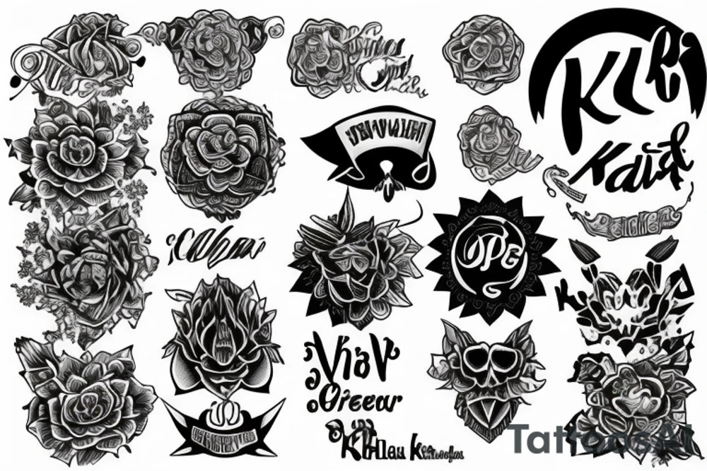 Name khalya tattoo idea