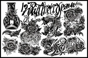 XXVIII.X.XXII tattoo idea